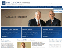 Tablet Screenshot of billcbrown.com